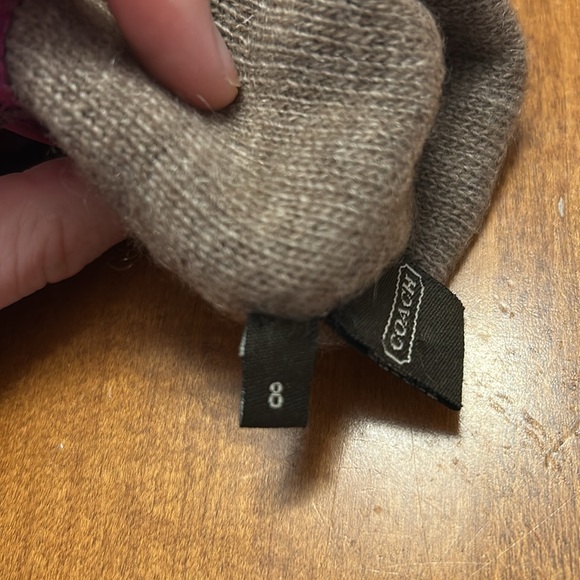 Coach Leather Gloves - Picture 4 of 8